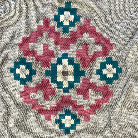 Kids Grey Patterned Top - Picture 3 of 4